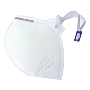 Respirador Dobravel Branco Hospitalar Pff2 S/ Valvula Ca 8357