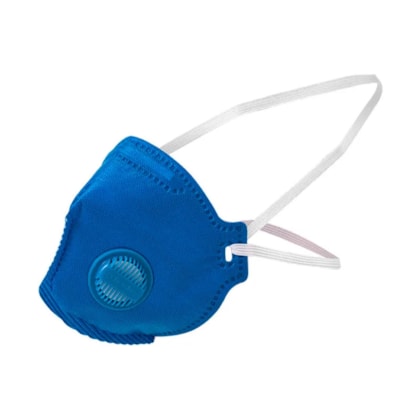 Respirador Pff2 com válvula azul 604 Ca 43742