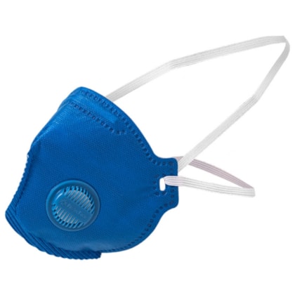 Respirador Pff2 Com Válvula Azul 604 Ca 43742 Protecface