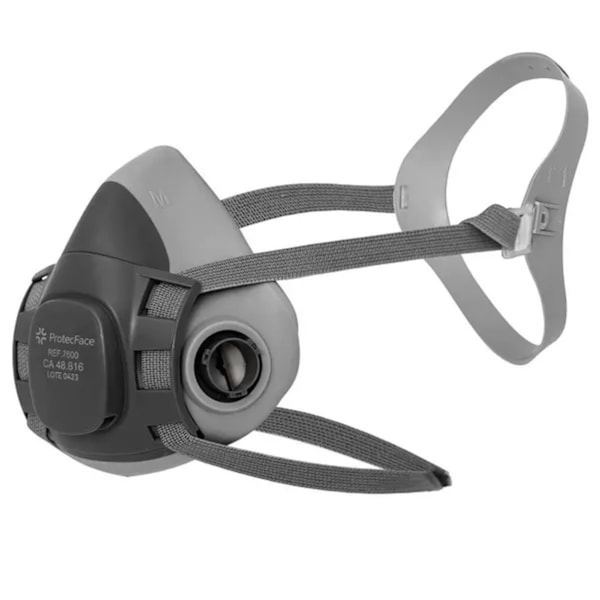 Respirador Semifacial Em Borracha 7600 Ca 48816 Protecface-bc3e156b-055a-4e4b-9173-bdfaa81b5683
