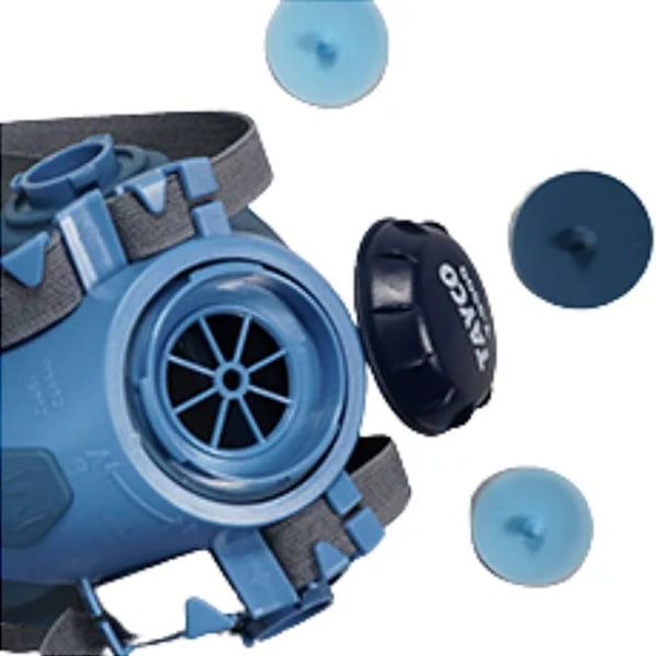 Respirador Semifacial Em Silicone T-9500 Azul Ca 46864-f85d13cc-7db6-443f-823d-71649b83aaa2