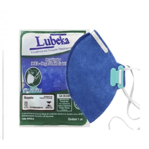 Respirador Semifacial Pff2 S/ Valvula Azul Ca 38830
