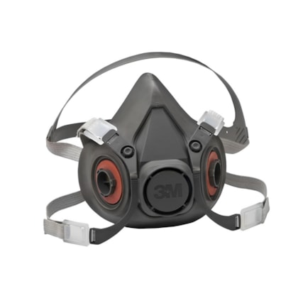 Respirador Semifacial Reutilizável 6300 Borracha Ca 4115 H0002317297