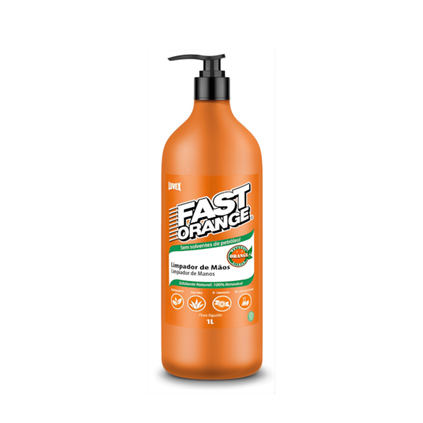 Sabonete Liquido Desengraxante Fast Orange 1 Litro-0119a91d-4abe-445e-9f74-2484daa205d4