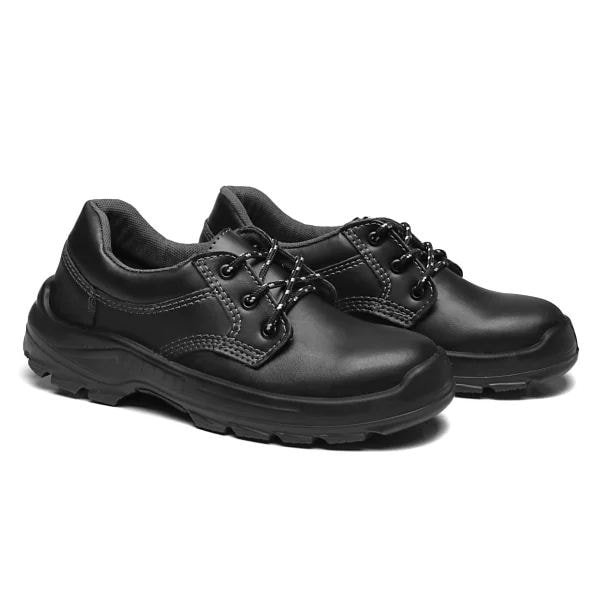 Sapato Cadarço Couro Preto Micro Bp Ref. 4090hssm Ca 31239 Fujiwara-40258e95-cc4d-4c74-9ba6-00fed9c50124