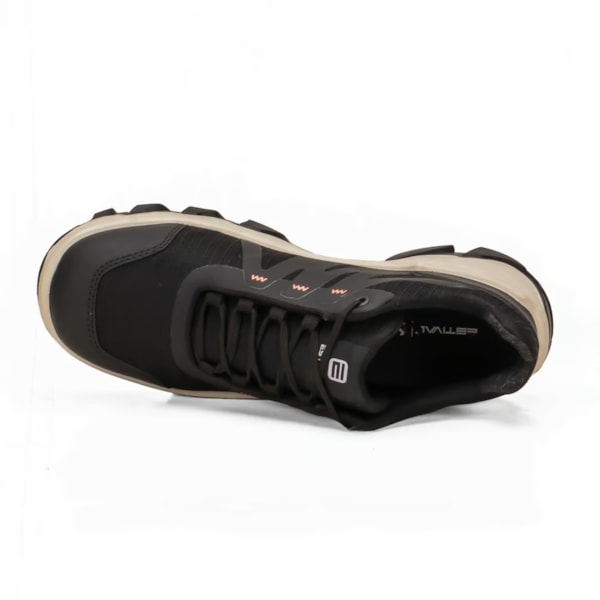 Sapato cadarço Hybrid Smart Black bico PVC Ca 74750 Estival-6b60c168-d6ad-4ce5-bc32-26abf6724c78
