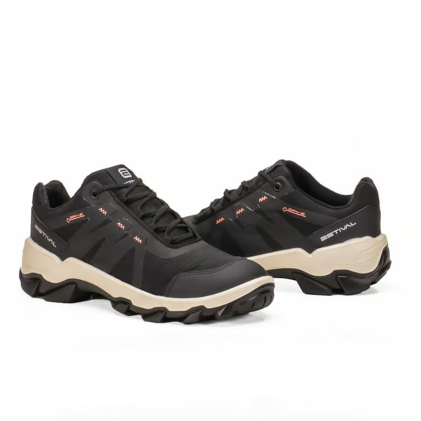 Sapato cadarço Hybrid Smart Black bico PVC Ca 74750 Estival-45ec94cf-4409-49e1-8cf9-4238245ce62d
