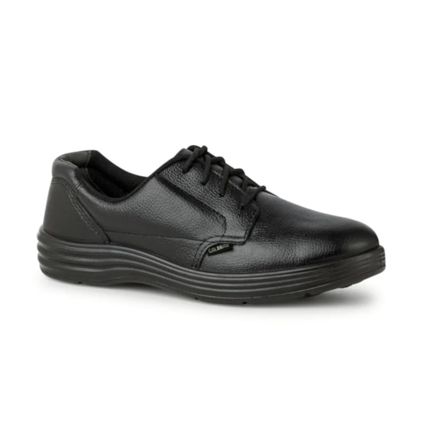 Sapato de cadarço preto sem bico Csa 300 Ca 41041 Calbras-3ea36ec0-0591-4130-9283-cf77bded3724