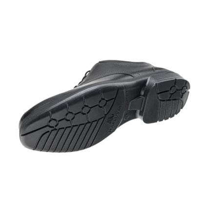 Sapato Elástico Lateral Vaqueta Preto 20s29-s Sem Bico Ca 33698
