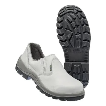 Sapato Elastico Microfibra Branco Bp Ca 36237