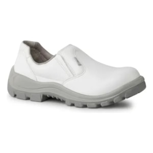 Sapato Elástico Microfibra Branco Bp Ca 36237 Calbrás
