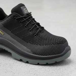 Sapato elástico microfibra camurça bico composite Ca 51650 Super Safety