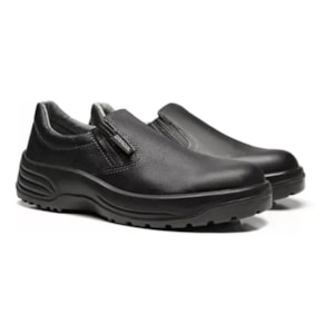 Sapato Elastico Preto Bico Pvc Bidensidade 4021rtesm4600ll Ca 42239