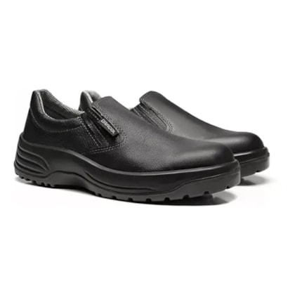 Sapato Elastico Preto Bico Pvc Bidensidade 4021rtesm4600ll Ca 42239