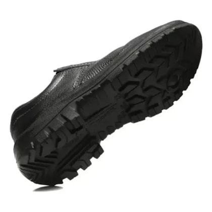 Sapato Elastico Preto Bico Pvc Bidensidade 4021rtesm4600ll Ca 42239