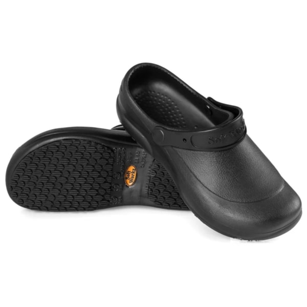 Sapato em EVA preto tipo Crocs ref. Bb60 Ca 27921 Soft Works-632cd01b-ffc1-448f-954f-4af2d8a117a3