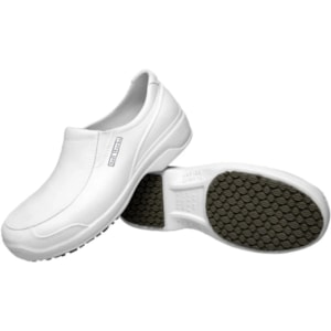 Sapato Eva Branco Com Bico De Composite Bb66 Ca 41554