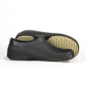 Sapato grip ocupacional preto Ca 45991 Calfor Pampeana