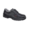 Sapato profissional cadarço preto em vaqueta integral preto sola pu sem biqueira Ca 4642 Conforto-1261ec33-ae72-4b7c-966e-1535827b0ec0