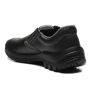 Sapato vaqueta elástico preto Bp 4045bses Ca 42239 Bracol