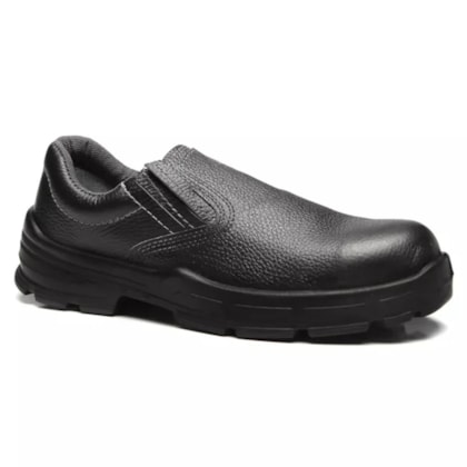 Sapato Vaqueta Service Elástico Preto 4045bses4600ll  Ca 42239