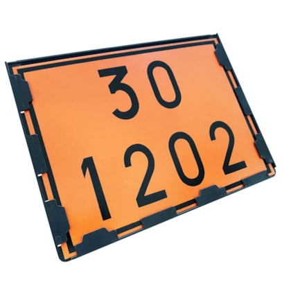 Suporte plástico para placa 30 cm x 40 cm Plastcor