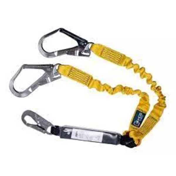 Talabarte Duplo Y Elastico C/ Abs Mosquetao 55mm 1,40m Vic23605-015d24a7-3329-40ec-aefd-160669450b7a