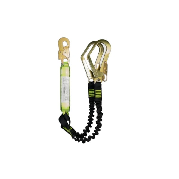 Talabarte elástico aço com mosquetão ABS 55 1,3 metro T100 Super Safety-3783b1dd-8a8e-441f-88f2-3aa240b56562