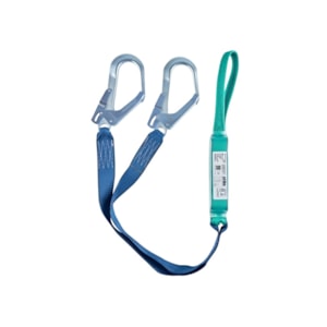 Talabarte em Y fita azul ABS 1,30 mm x 45 mm HL03250YN Hercules