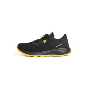 Tenis De Segurança Com Cadarço  Brotas Preto E Amarelo 45612 Delta Plus