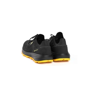 Tenis De Segurança Com Cadarço Brotas Preto E Amarelo 45612 Delta Plus