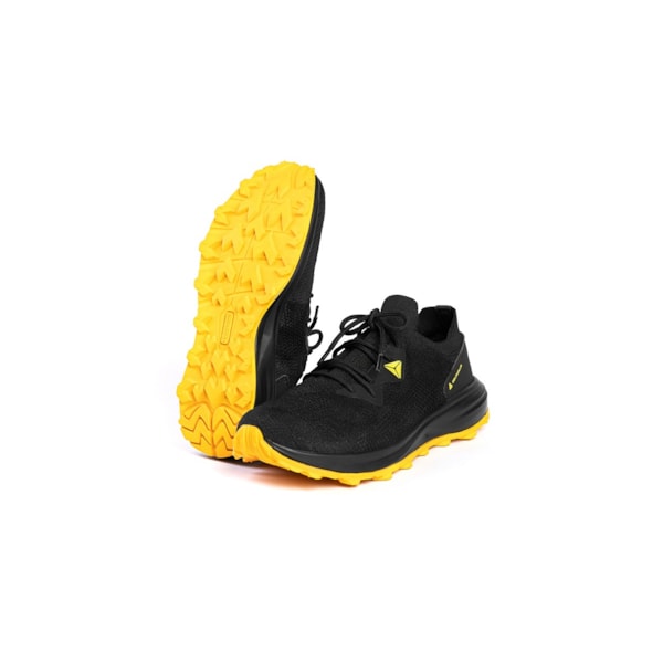 Tenis De Segurança Com Cadarço Brotas Preto E Amarelo 45612 Delta Plus-1653cc34-b780-4ee8-93df-10422477b183