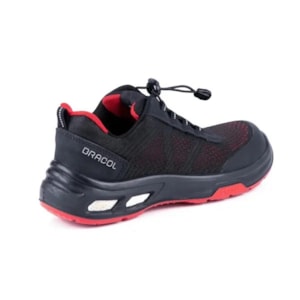 Tênis Detroit Eco Tridensidade Preto/vermelho Ca 48865