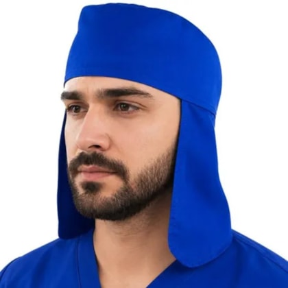 Touca Arabe Helanca Azul Royal 44963