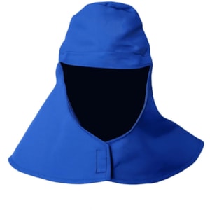 Touca Em Brim Soldador Com Velcro Azul Ca 49731