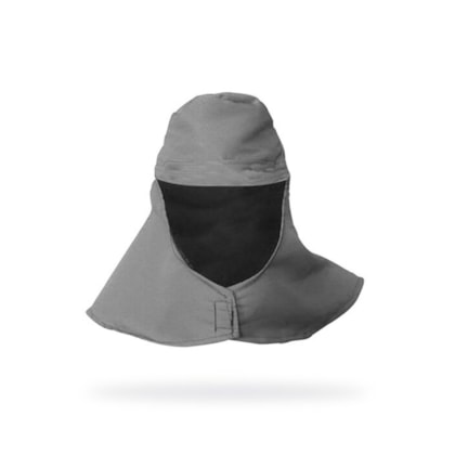 Touca Em Brim Soldador Com Velcro Cinza Ref 6450 Ca 49731