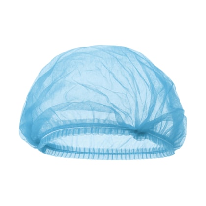 Touca Plissada Pct/100 Un Gr-20 Cor Azul Rdes00131