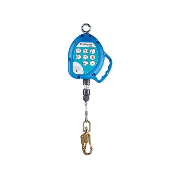 Trava Quedas Retratil Cabo De Aco 10m Conector Aco 20mm  Htqr010g-fff31717-85e2-472a-8ba2-b2090911fb79