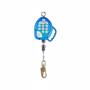 Trava Quedas Retratil Cabo De Aco 30m Conector Aco 20mm  Htqr030g